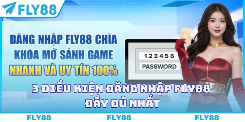 3 điều kiện đăng nhập FLY88 đầy đủ nhất