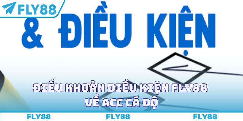 Điều khoản điều kiện FLY88 về acc cá độ